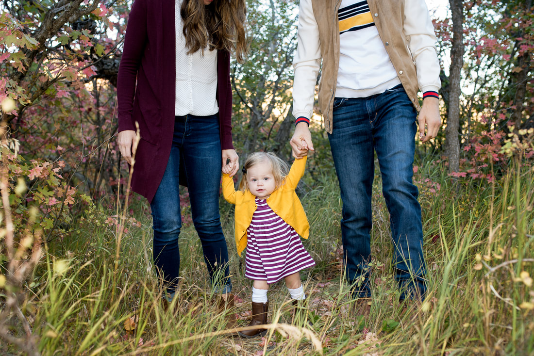 Beautiful family pictures up Provo Canyon near Sundance and Aspen Grove in the fall and autumn colors by Flying Gull Photography