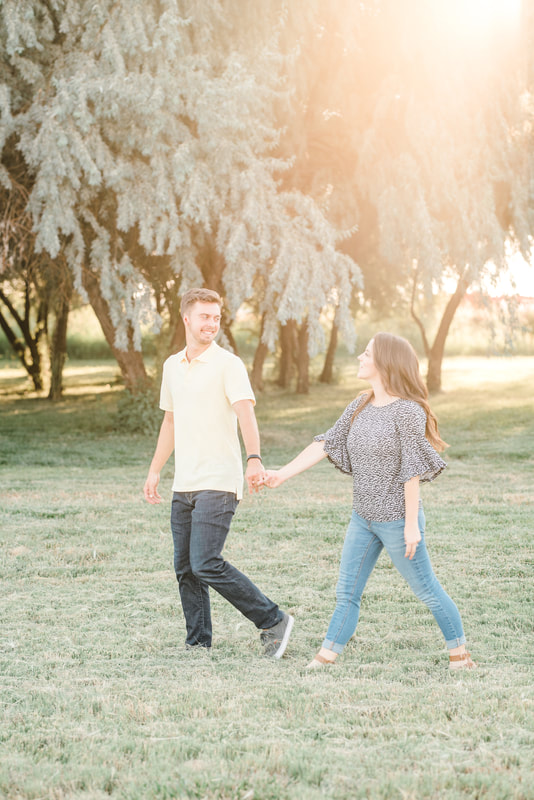 Bountiful Pond Engagement Photos Flying Gull Photography