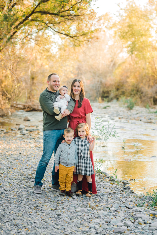 Fall family photos in Highland Glen Park, Utah