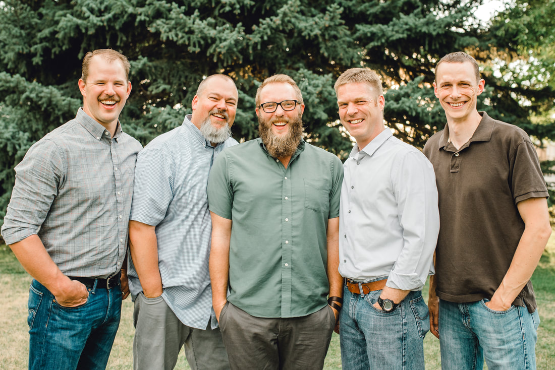 Photo of all the brothers from an extended family photo session, Utah's best extended family photographer