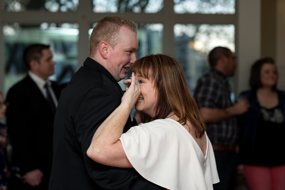 Mother-son dance at wedding